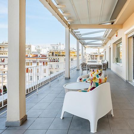 Apollo, Luxe Aristotelous Penthouse, City View Tessalónica Exterior foto