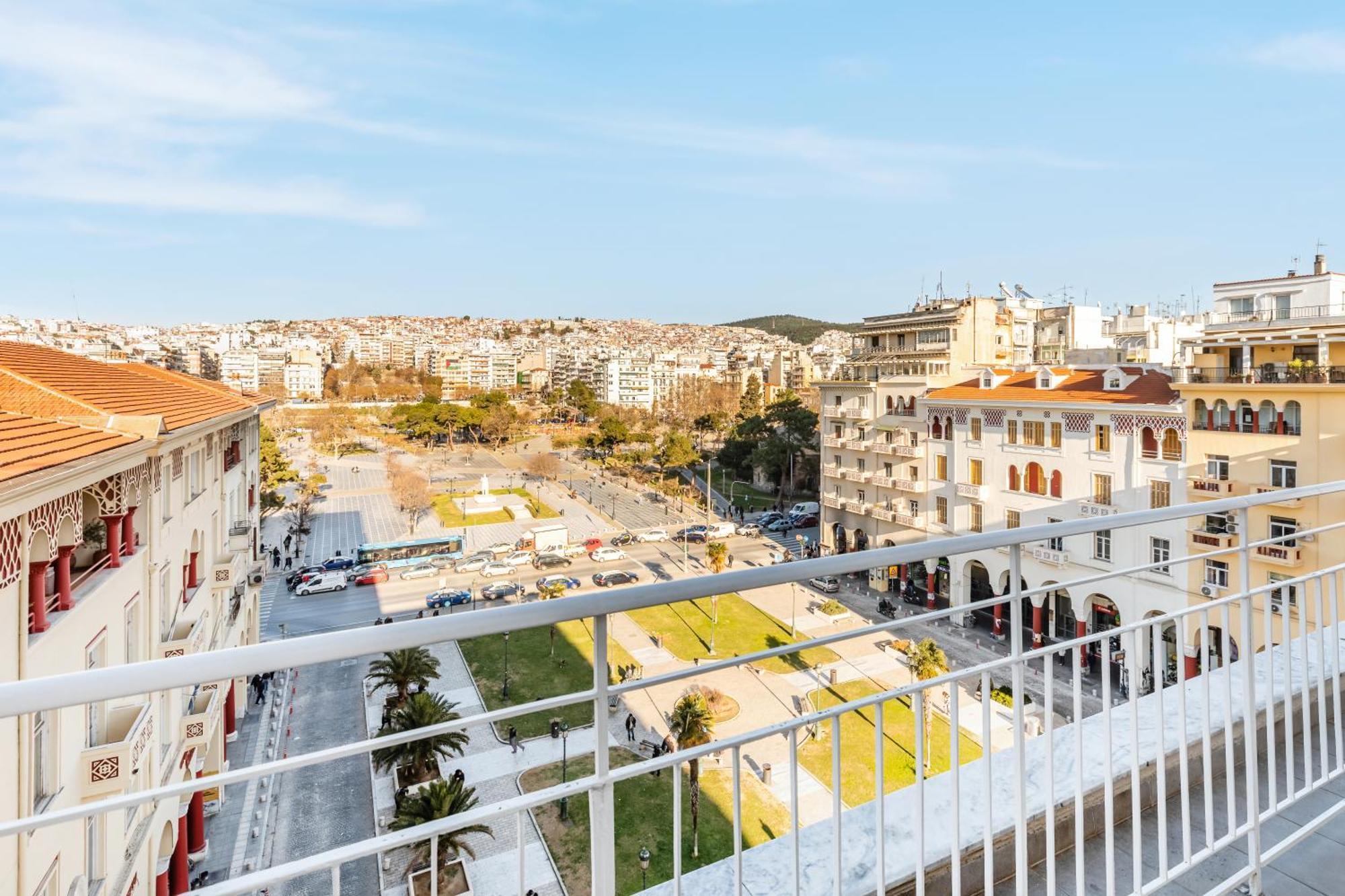 Apollo, Luxe Aristotelous Penthouse, City View Tessalónica Exterior foto